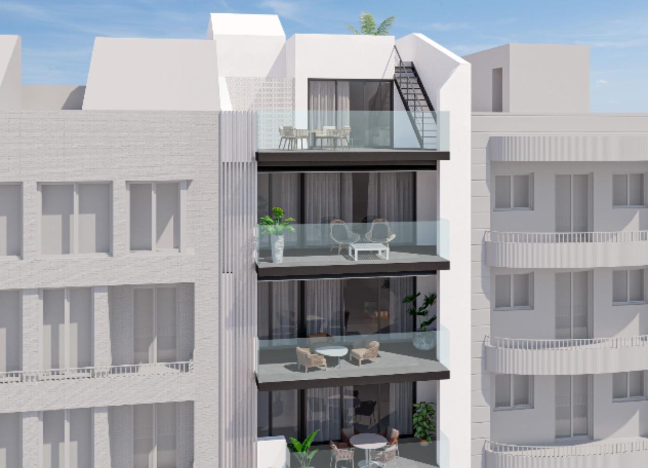 Penthouse for sale in Santa Pola, Center – Puerto – east – #3232