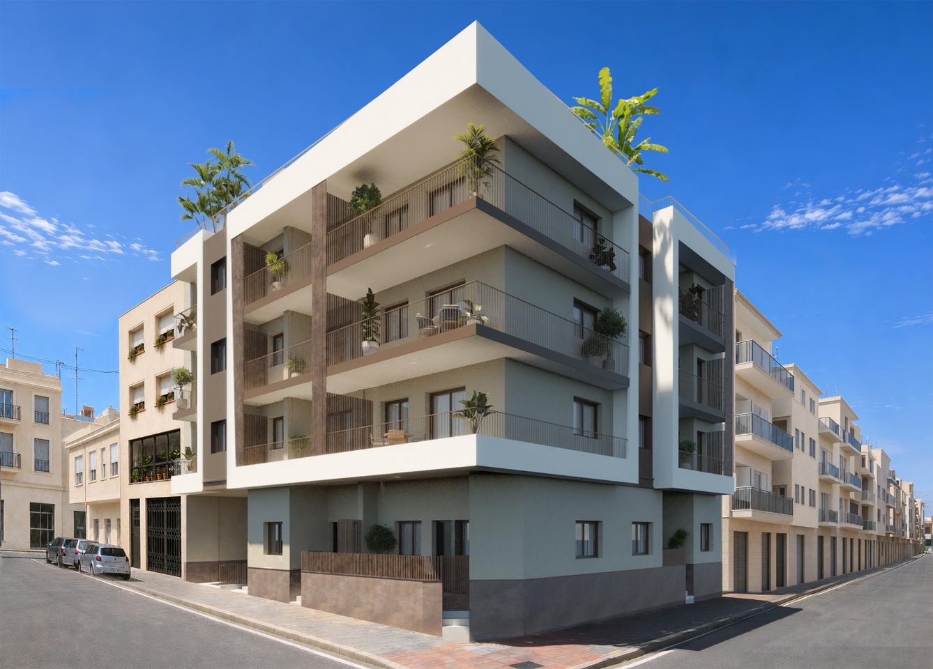 Penthouse à vendre à Santa Pola, centre – Port – Levez-vous – #1105