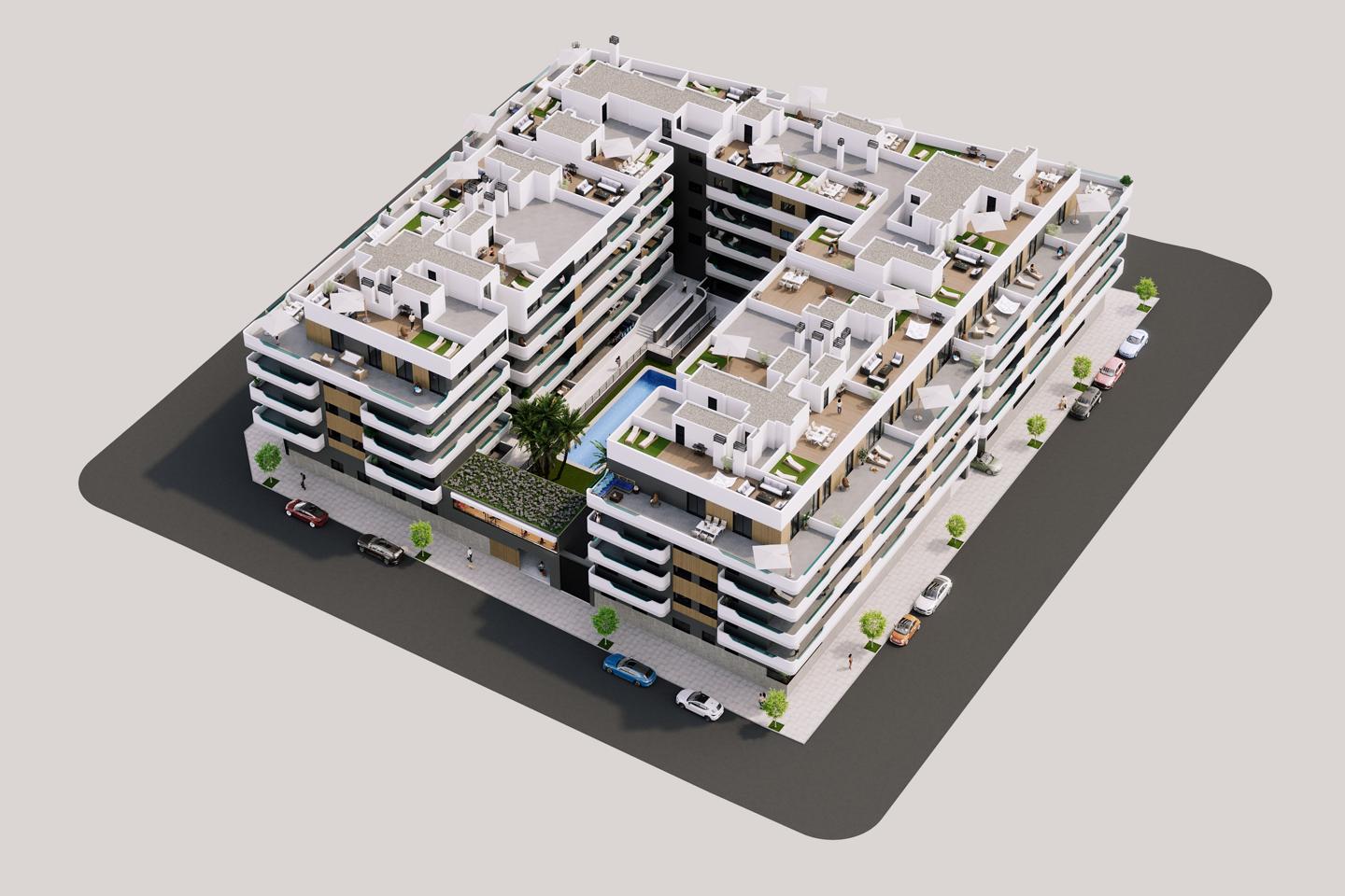 Apartment for sale in Santa Pola, North center – #1074